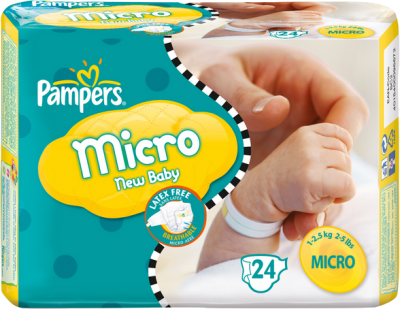 Pampers - New Baby Micro - Sparpaket - GrÃ¶ÃŸe 0